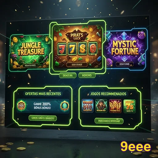 Imagem do jogo Piratas Luck Slot disponível no site 9eee.