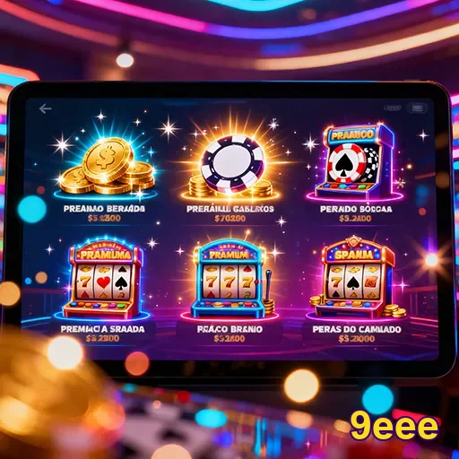 Prêmios emocionantes do jogo de slots no site 9eee, trazendo diversão e ganhos incríveis.